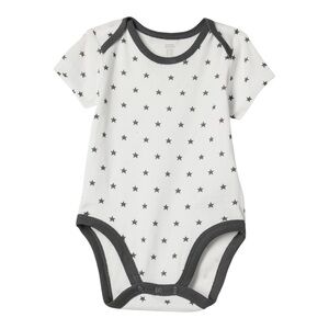Amazon Essentials Unisex Boys Girls Babies Short-Sleeve Star Bodysuit Onesie 6M